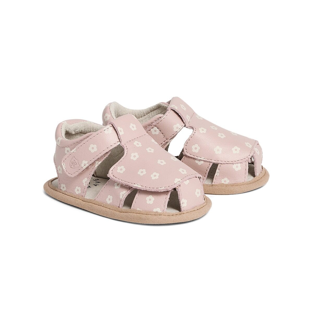 Pretty Brave Baby Shoes Milo Sandal in Mini Daisy