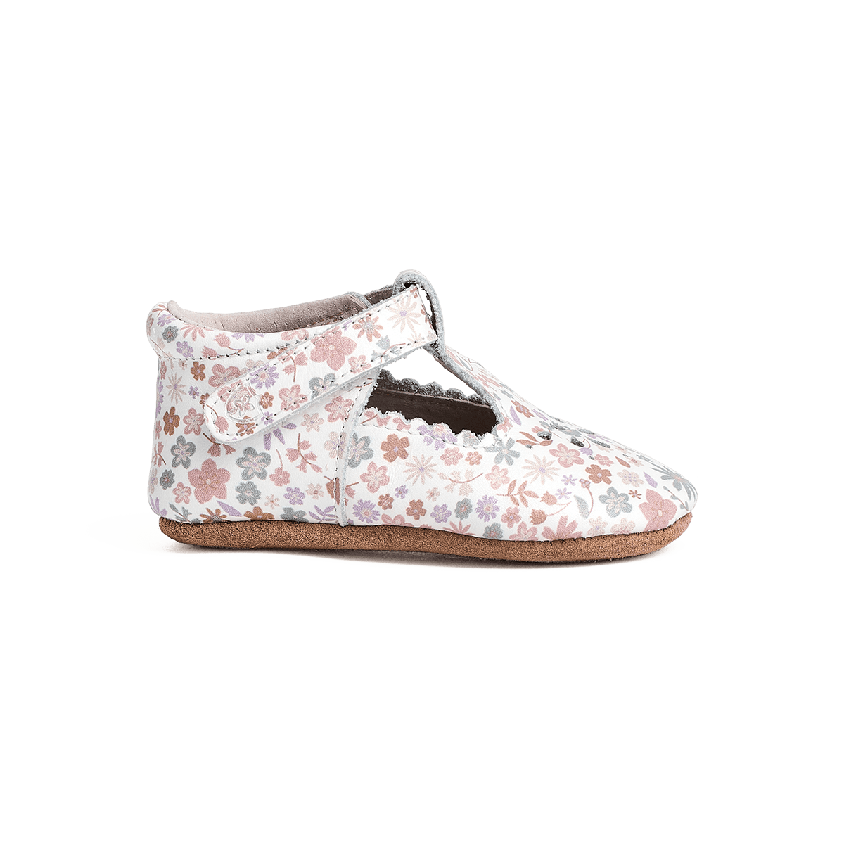 Pretty Brave Baby Shoes Morgan T-Bar in Botanical