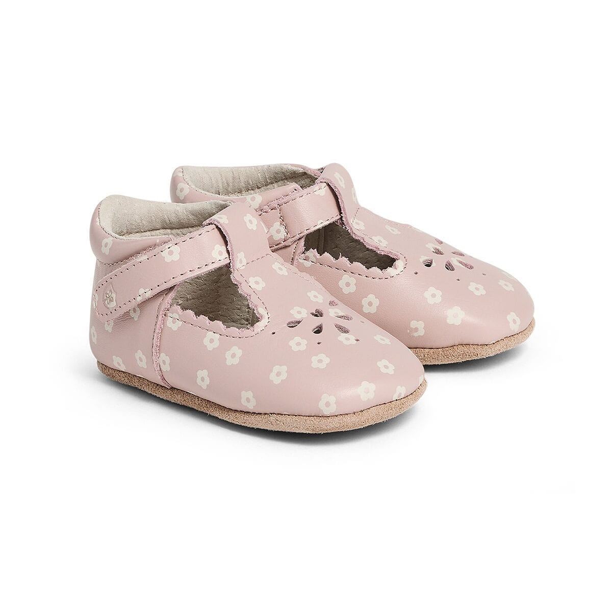 Pretty Brave Baby Shoes Morgan T-Bar in Mini Daisy