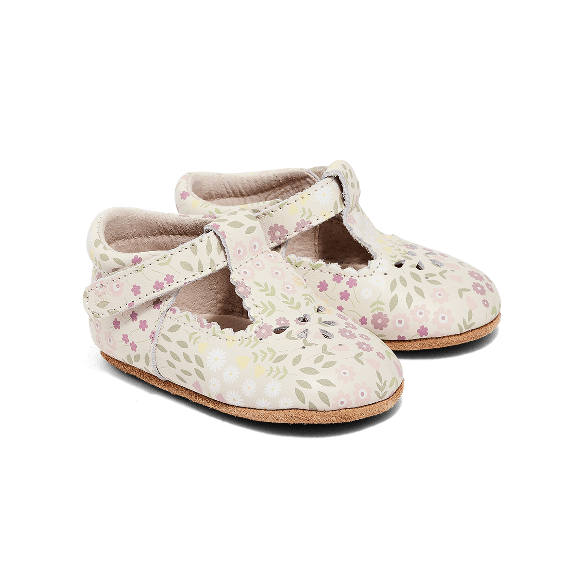 Pretty Brave Baby Shoes Morgan T-Bar in Secret Garden