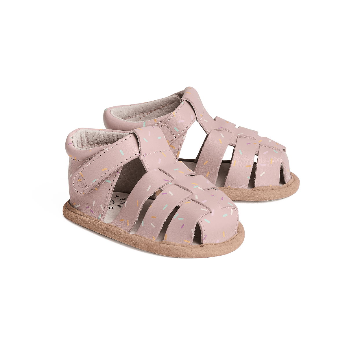 Pretty Brave Baby Shoes Rio Sandal in Sprinkles