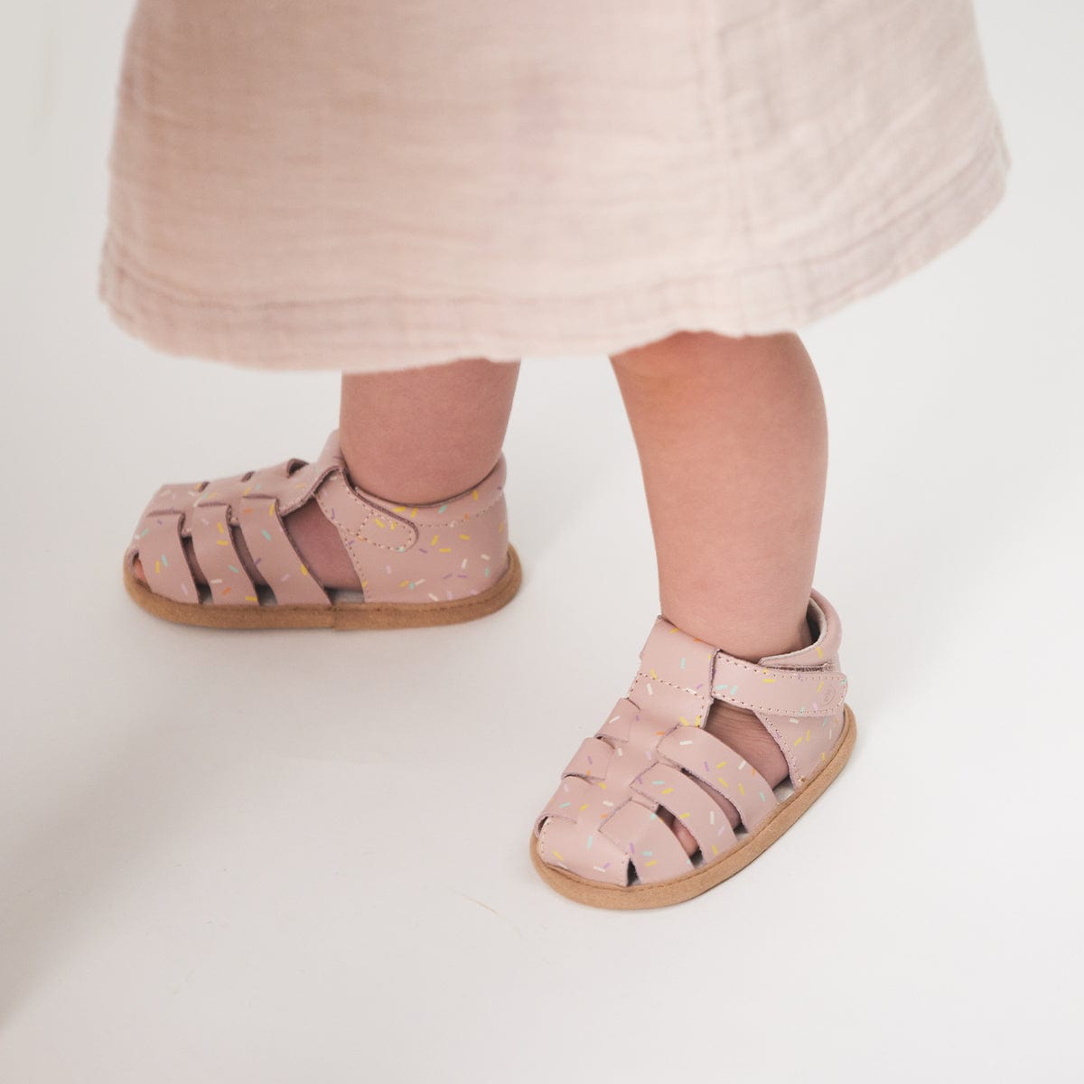Pretty Brave Baby Shoes Rio Sandal in Sprinkles