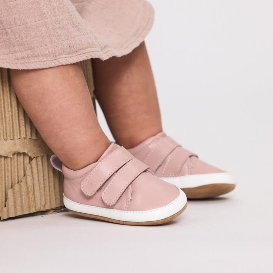 Pretty Brave Baby Shoes Scout in Blush