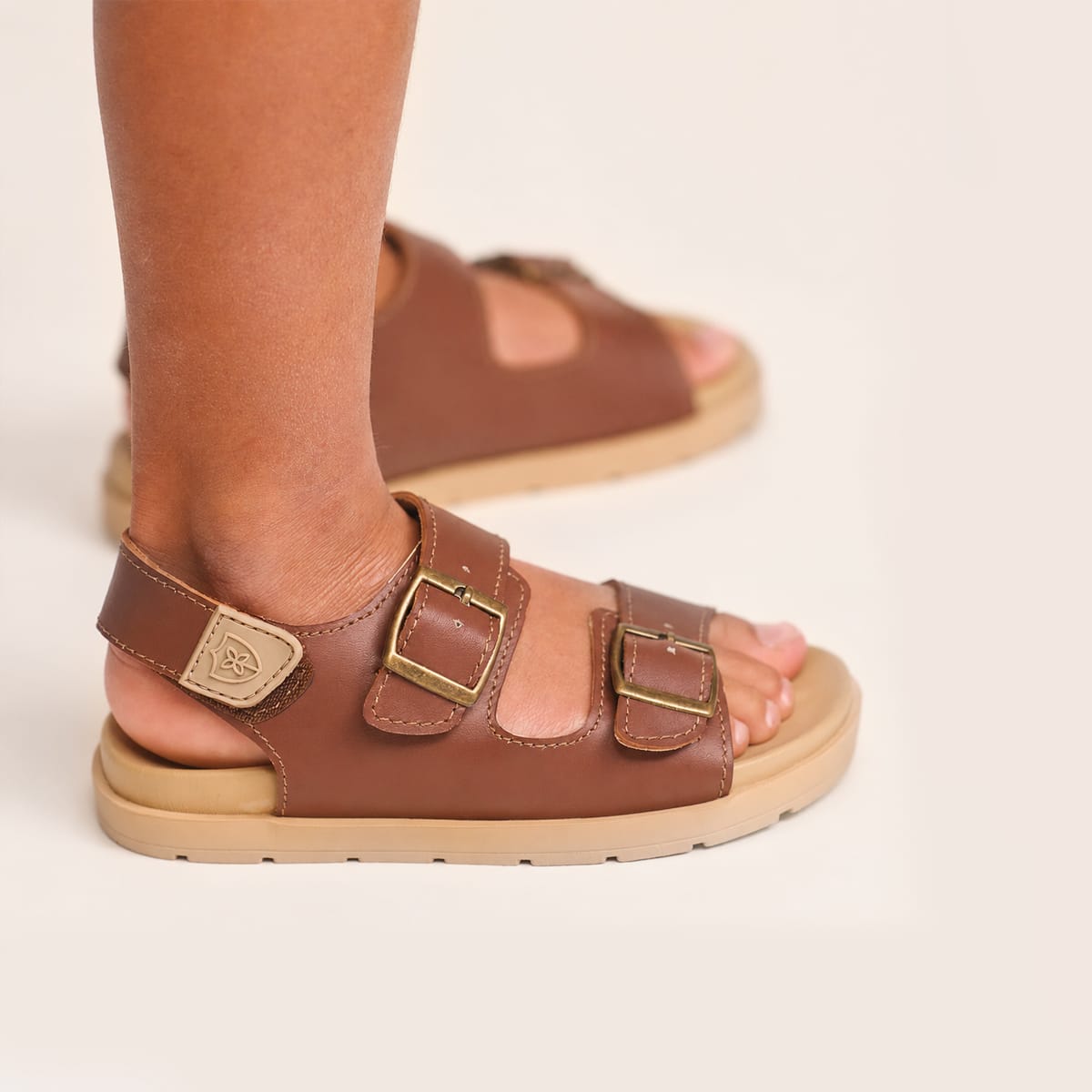 Pretty Brave Boys Shoes Blake Toffee Sandal