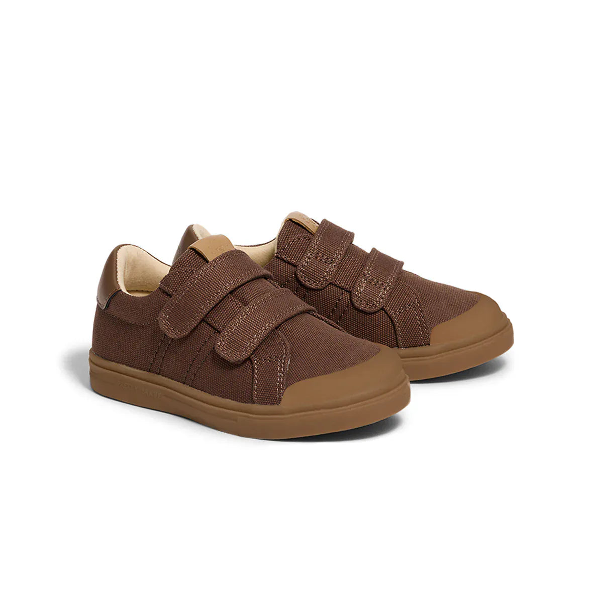 Pretty Brave Boys Shoes EU21 Otto Canvas Chocolate Sneakers