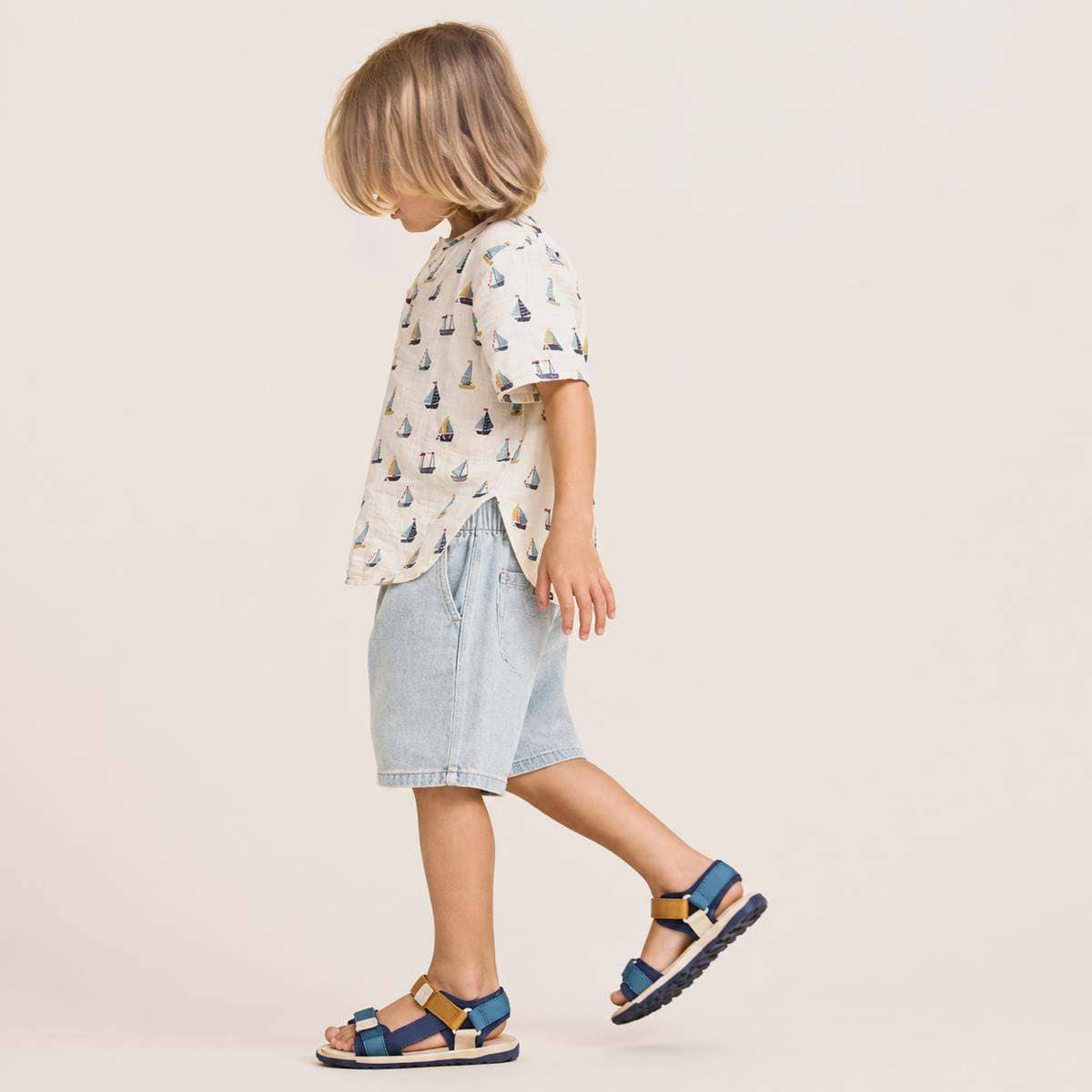 Pretty Brave Boys Shoes OTIS Indigo Combo