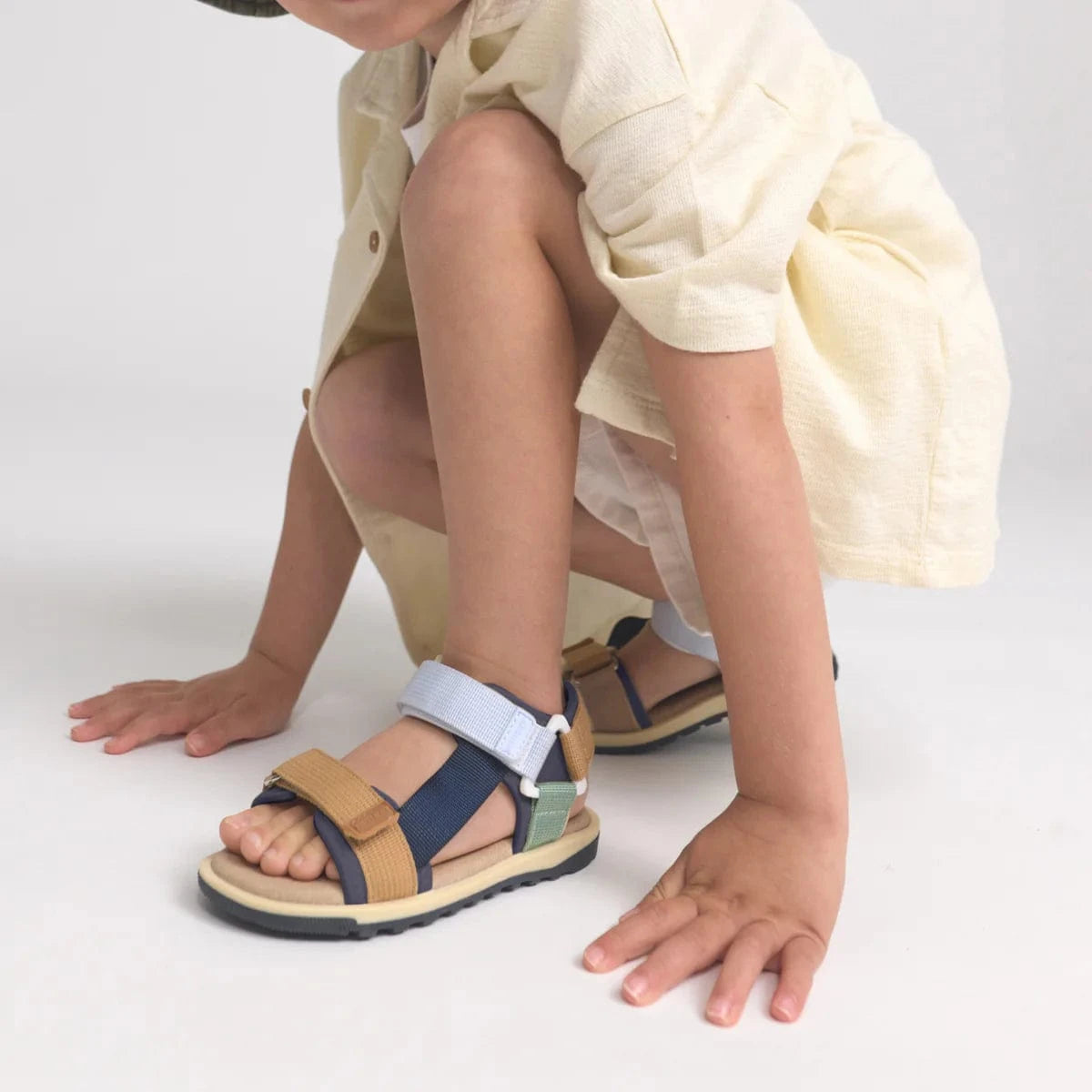 Pretty Brave Boys Shoes Otis Ocean Combo Sandal