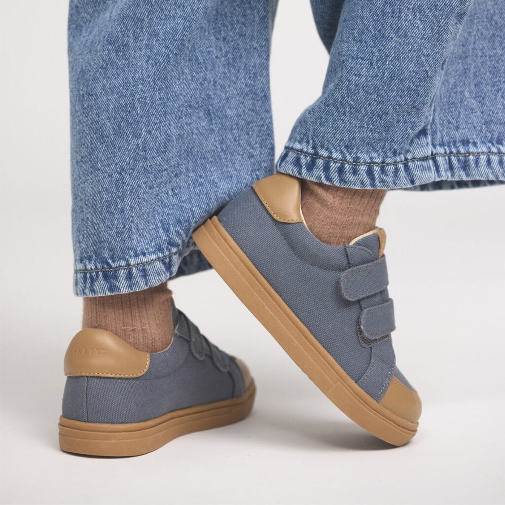 Pretty Brave Boys Shoes Otto Canvas Indigo Sneakers