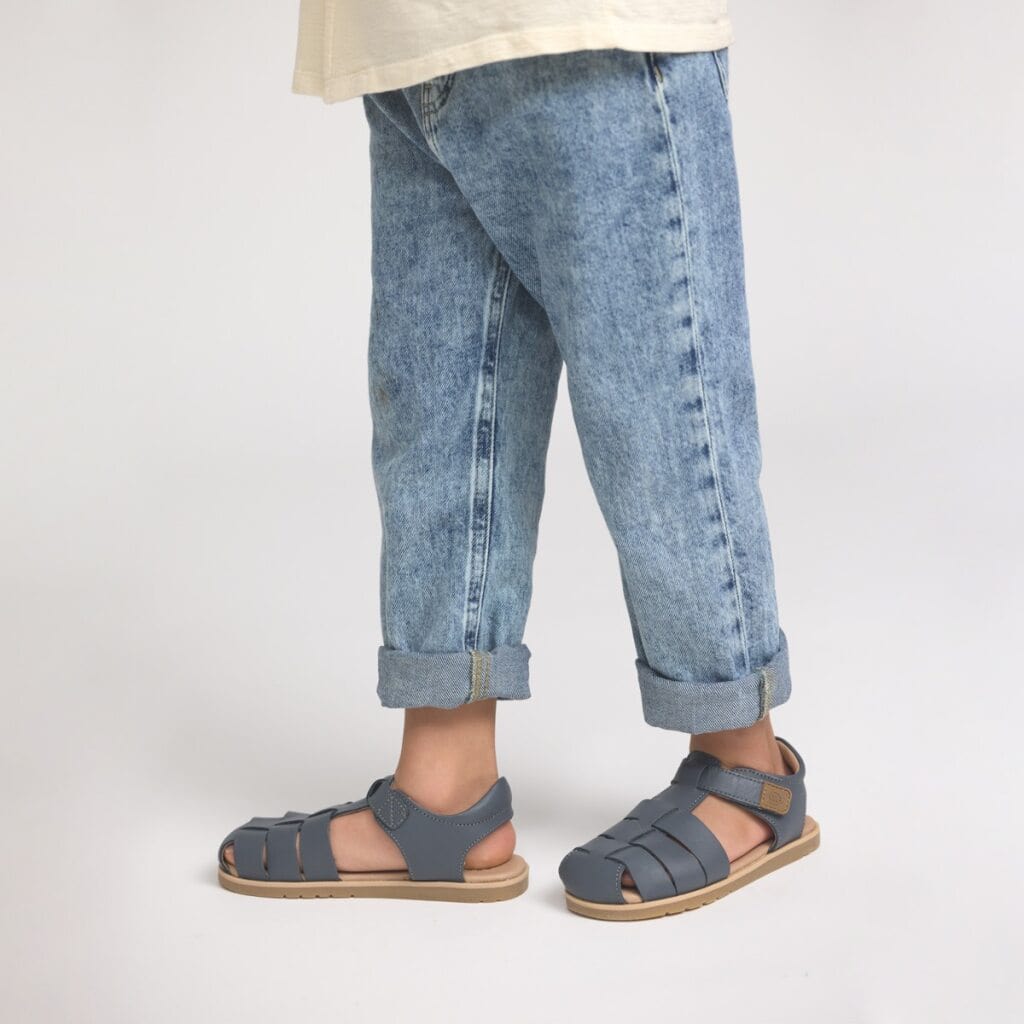 Pretty Brave Boys Shoes Rocco Indigo Sandal