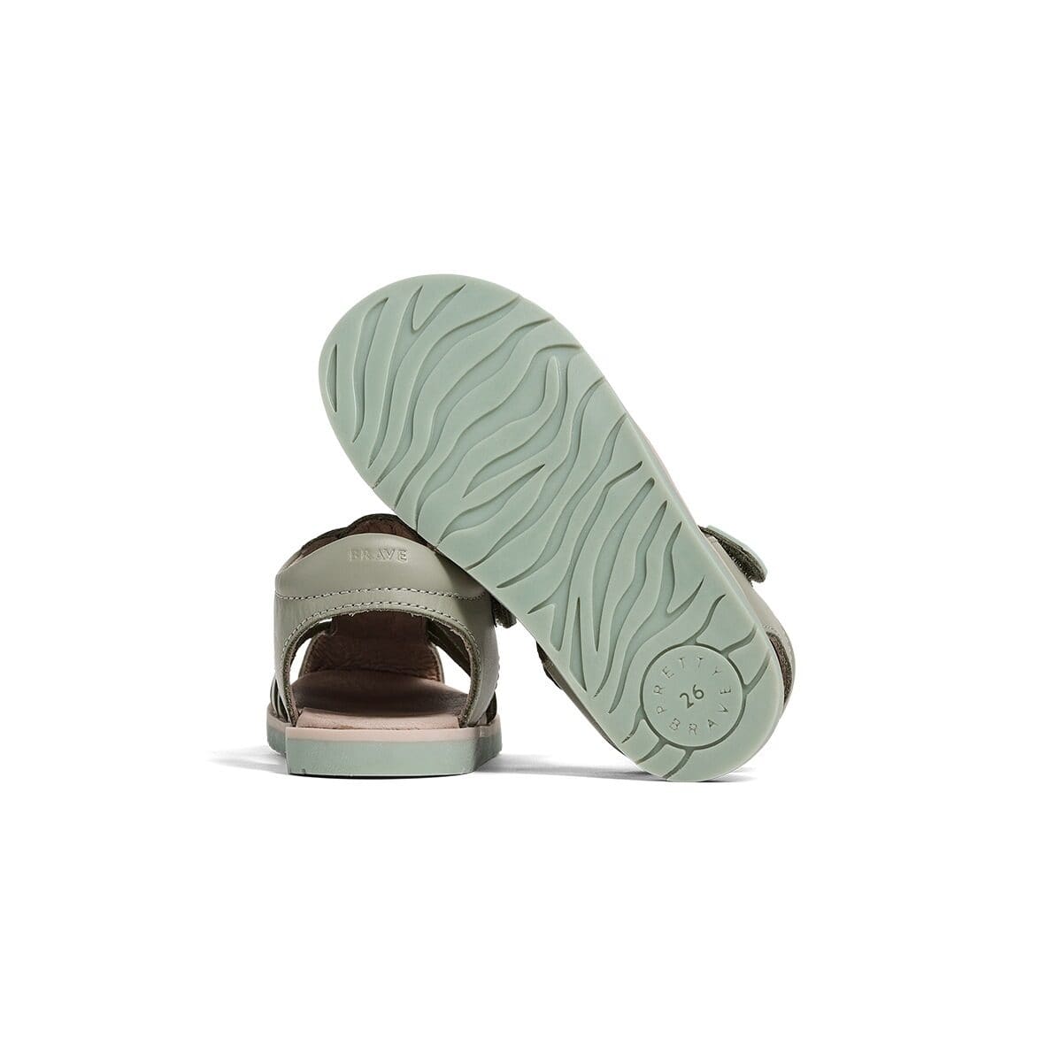 Pretty Brave Boys Shoes Rocco Sandal in Sage