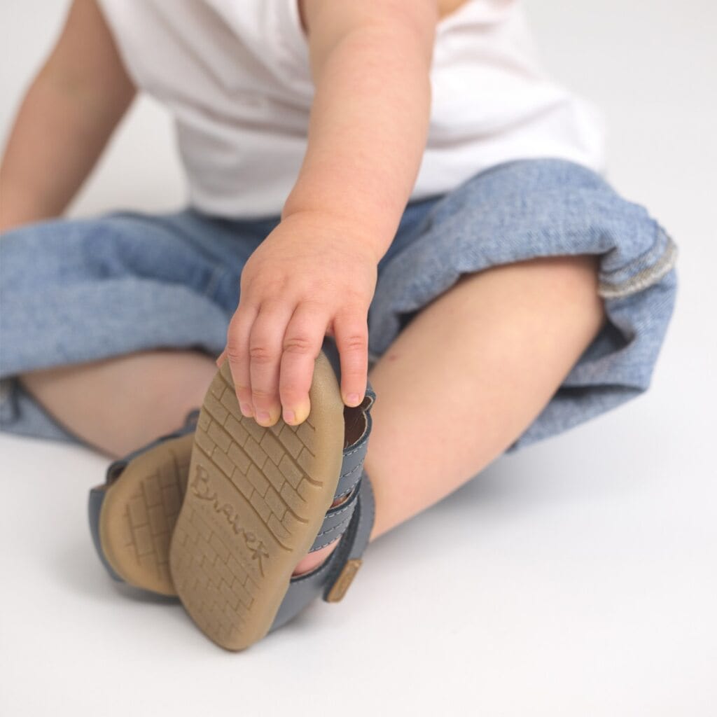 Pretty Brave Boys Shoes Theo Indigo Sandal