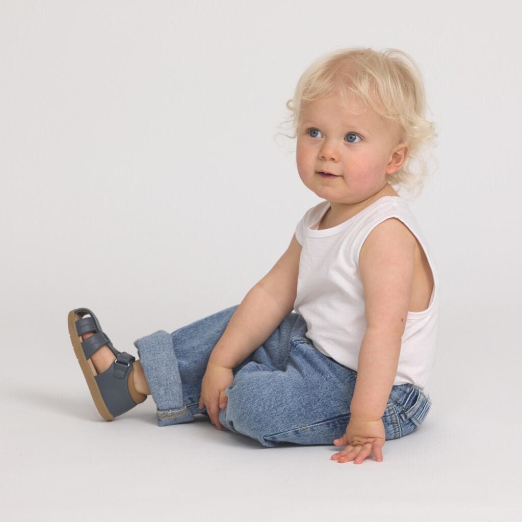 Pretty Brave Boys Shoes Theo Indigo Sandal