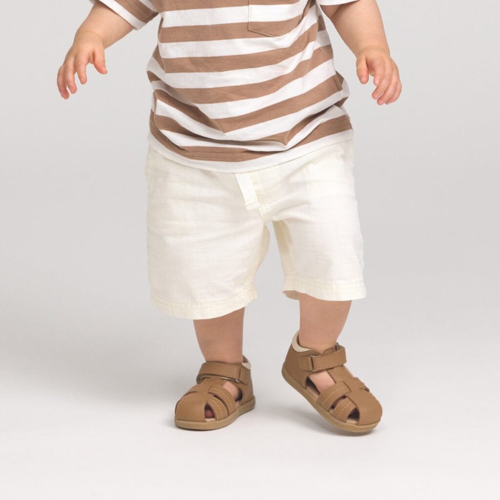 Pretty Brave Boys Shoes Theo Tan Sandal
