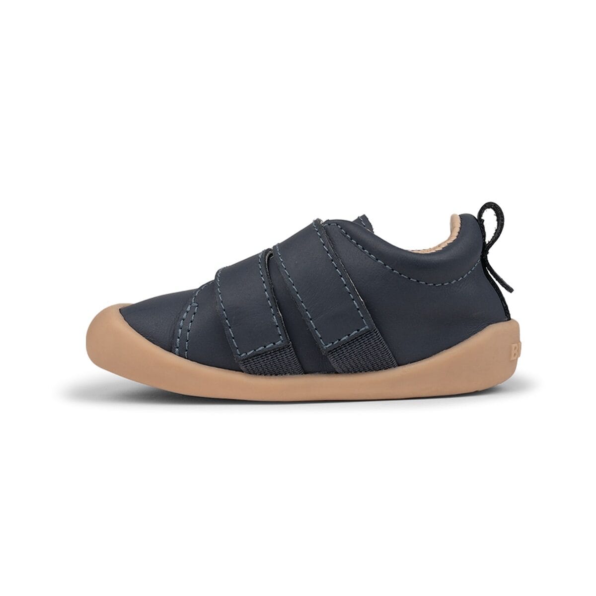 Pretty Brave TOTO Indigo boys' shoes featuring durable navy blue footwear with comfortable straps and stylish design.