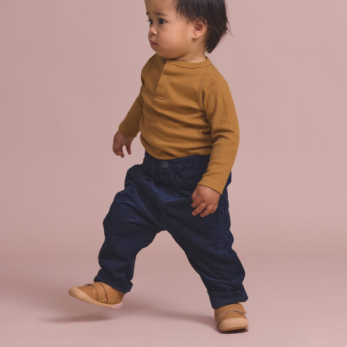 Pretty Brave Boys Shoes TOTO Tan