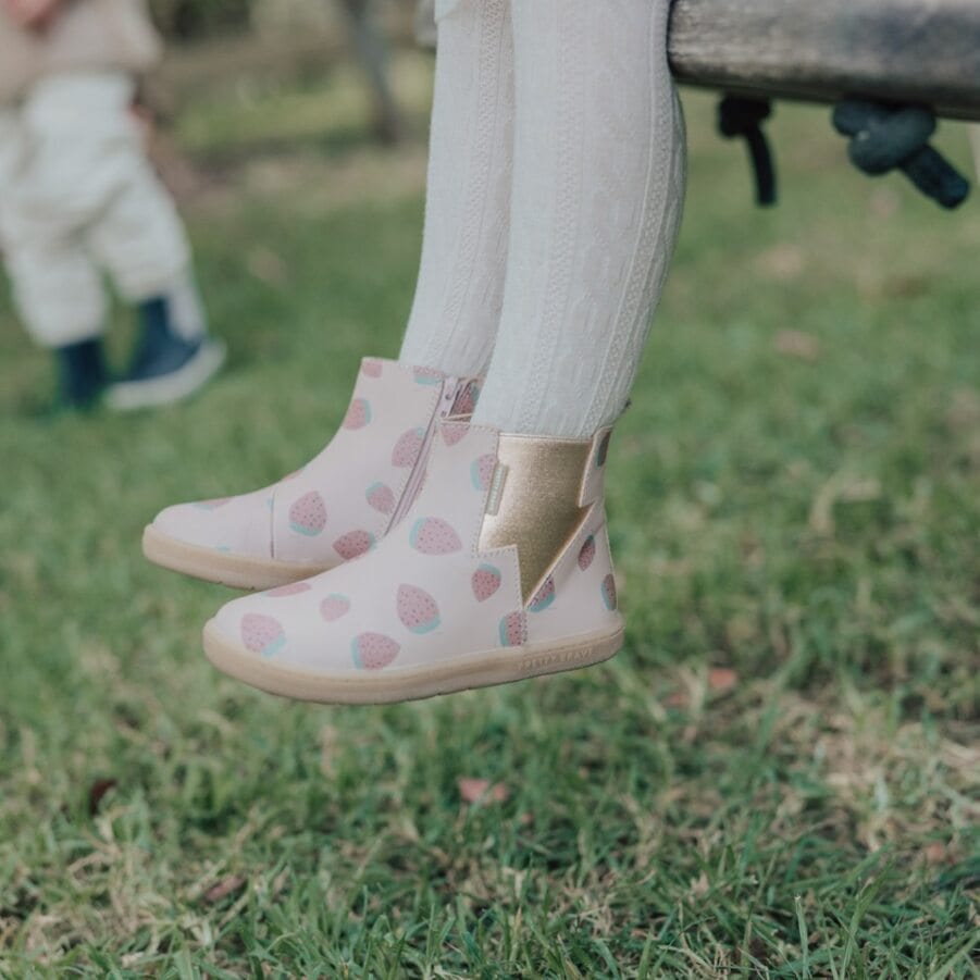 Pretty Brave Girls Shoes Electric Boot in Strawberry Fields