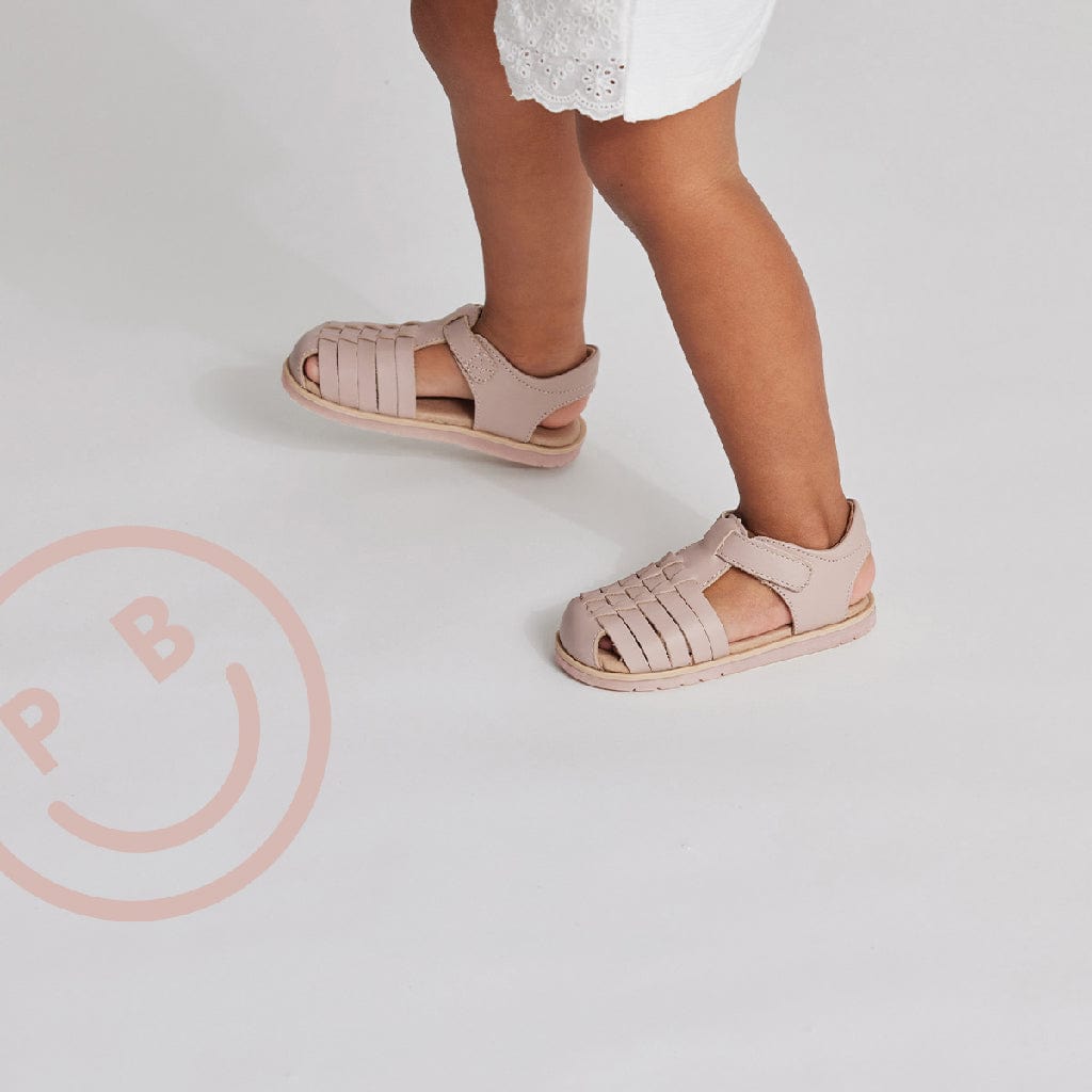 Pretty Brave Girls Shoes Frankie Sandal in Soft Pink