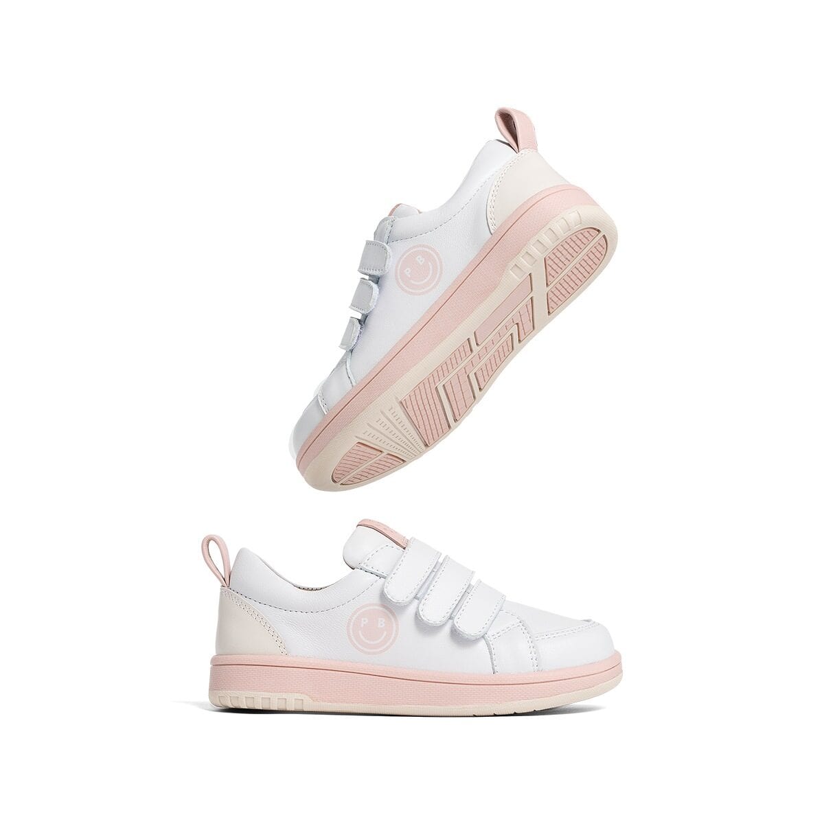 Pretty Brave Girls Shoes Happy Trainer in White/Blush