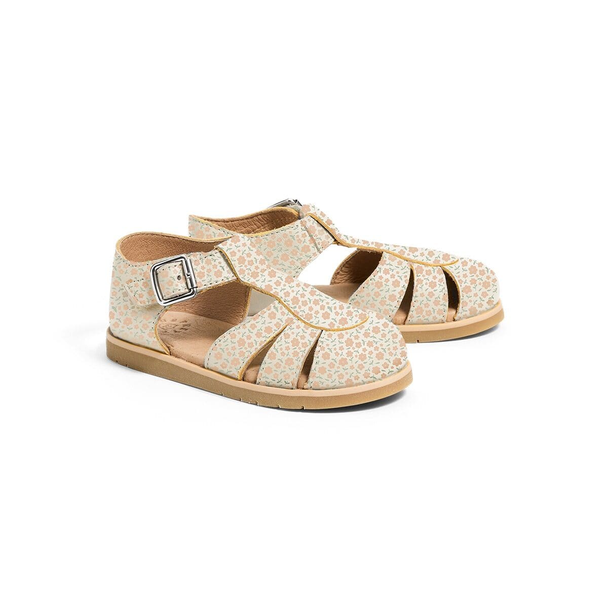 Pretty Brave Girls Shoes Maggie Peach Meadow Sandal