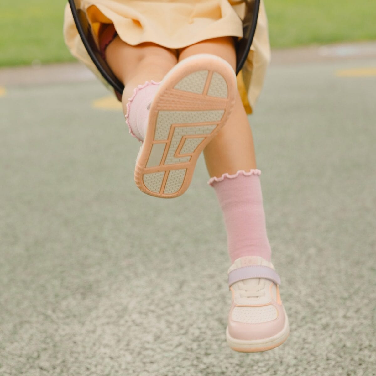 Pretty Brave Girls Shoes Playground Trainer in Blush Combo