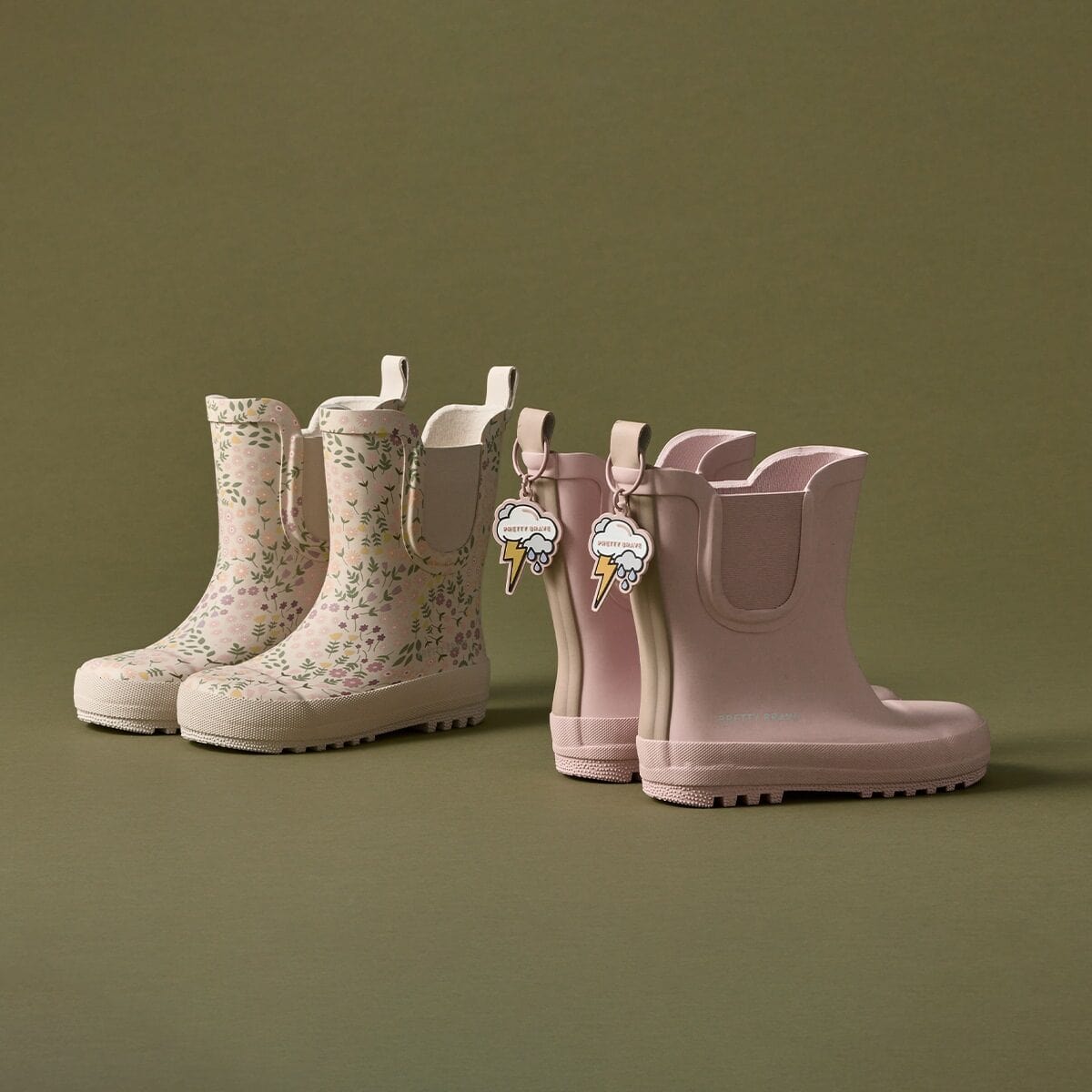 Pretty Brave Girls Shoes Puddle Boot in Blush