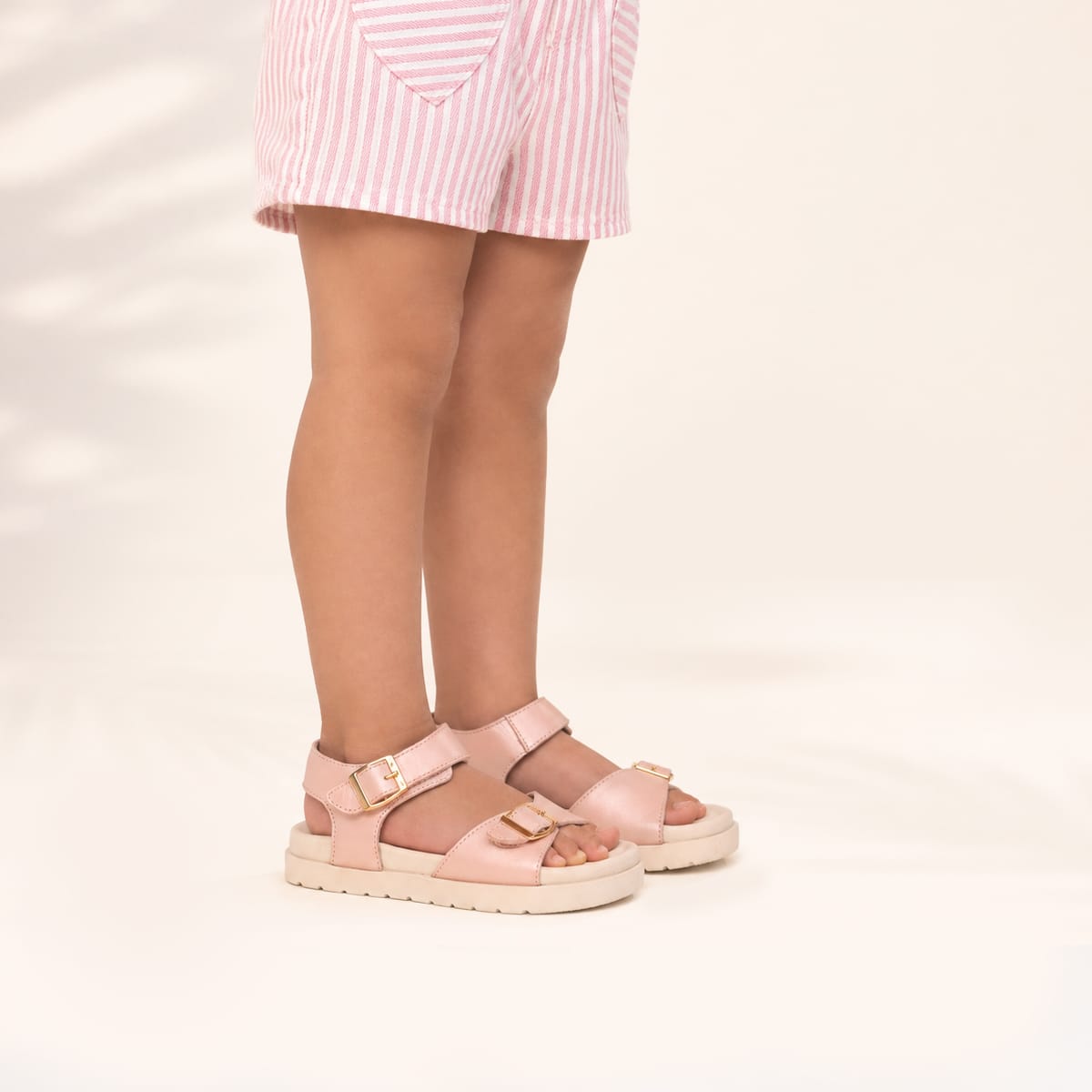 Pretty Brave Girls Shoes Roxy Blush Pearl Sandal