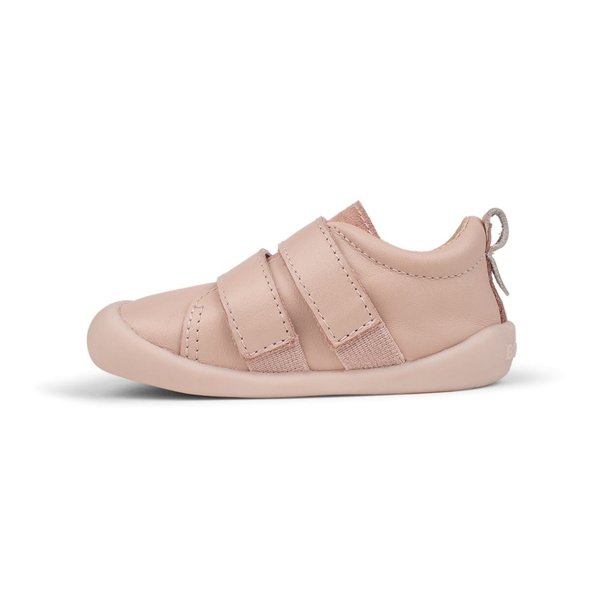 Girls' Dusky Pink Shoes by Pretty Brave, featuring a comfortable and stylish design for young girls.