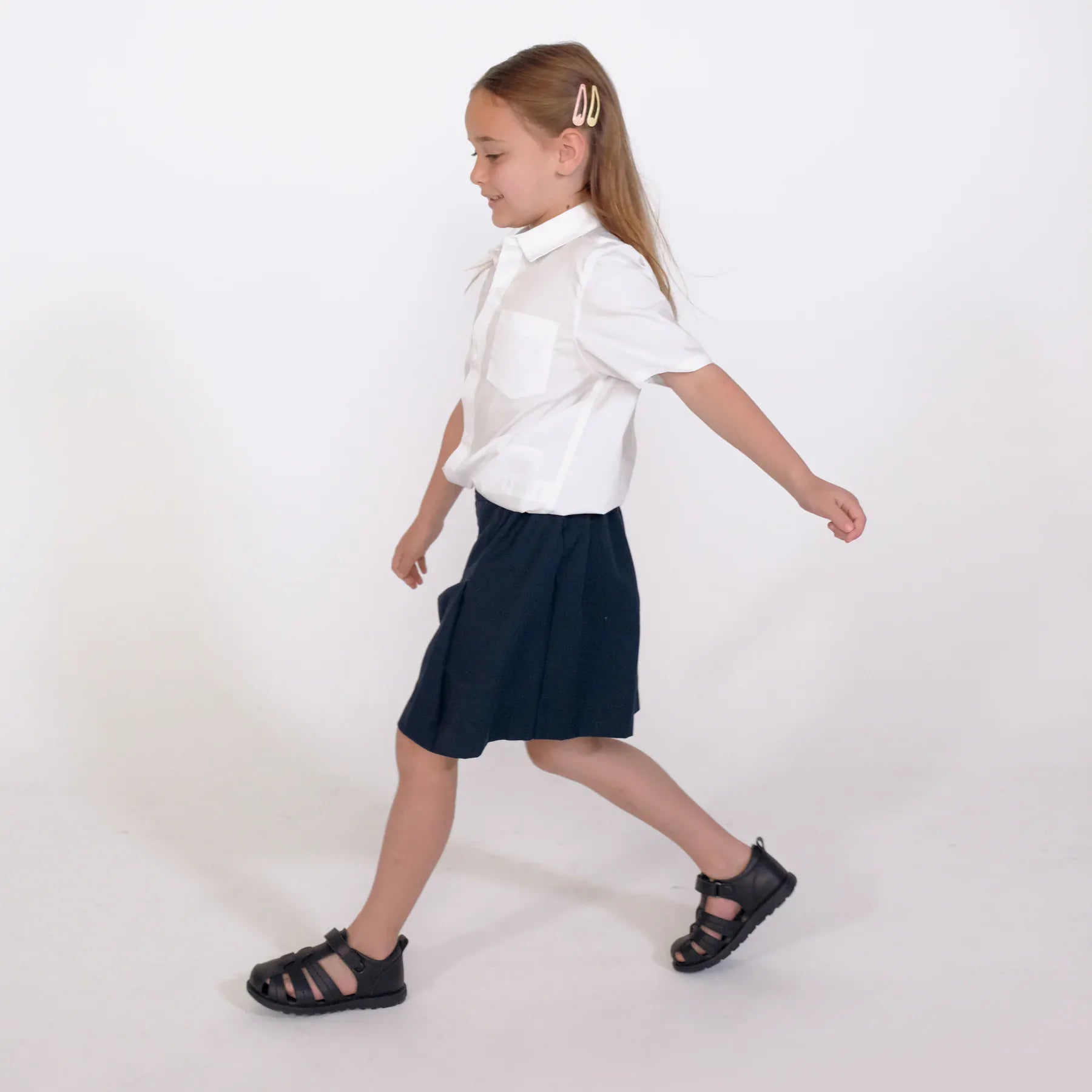 Pretty Brave Unisex Shoes APOLLO Black School Shoe
