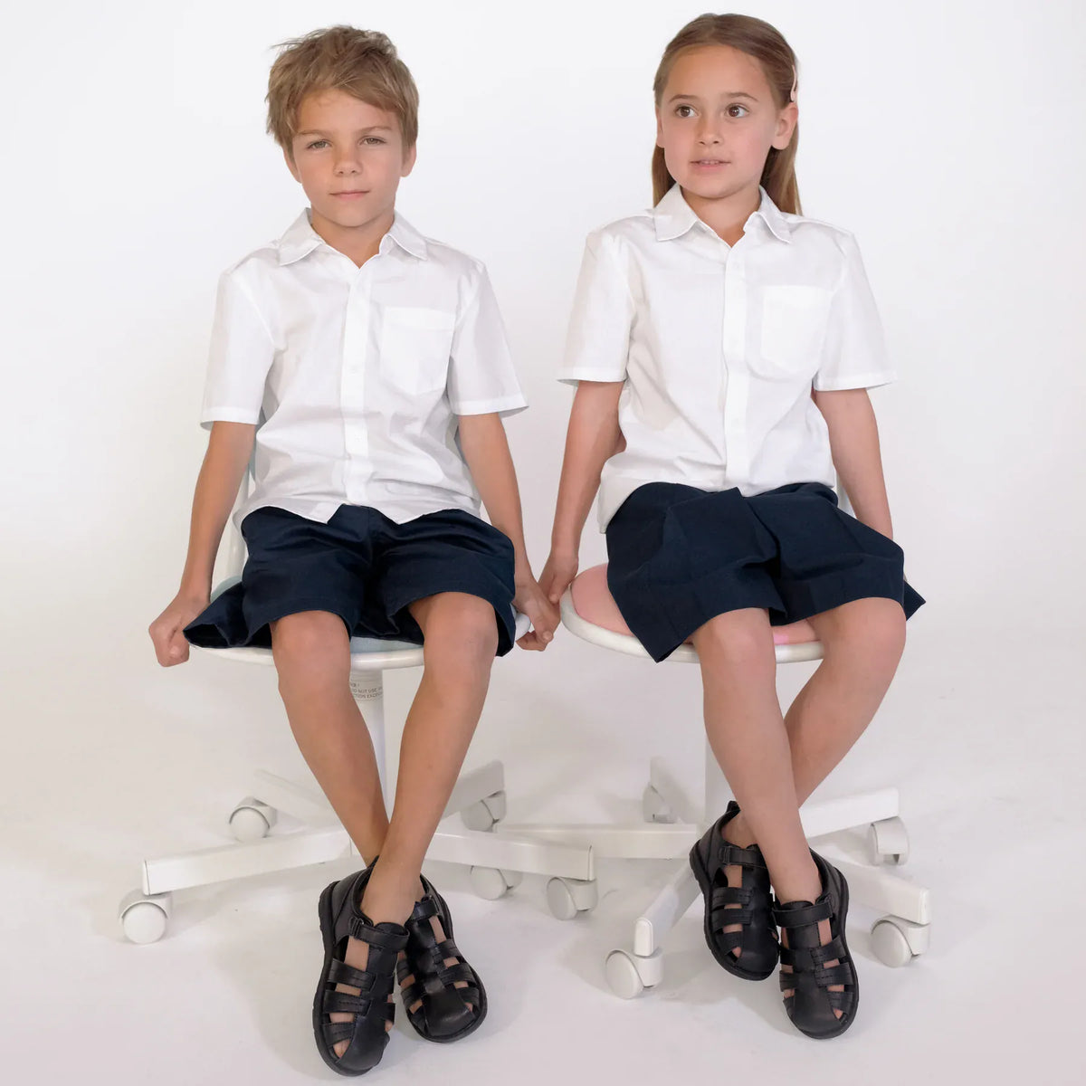 Pretty Brave Unisex Shoes APOLLO Black School Shoe