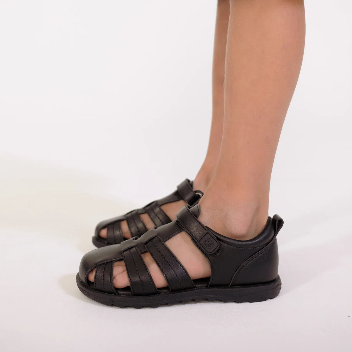 Pretty Brave Unisex Shoes APOLLO Black School Shoe