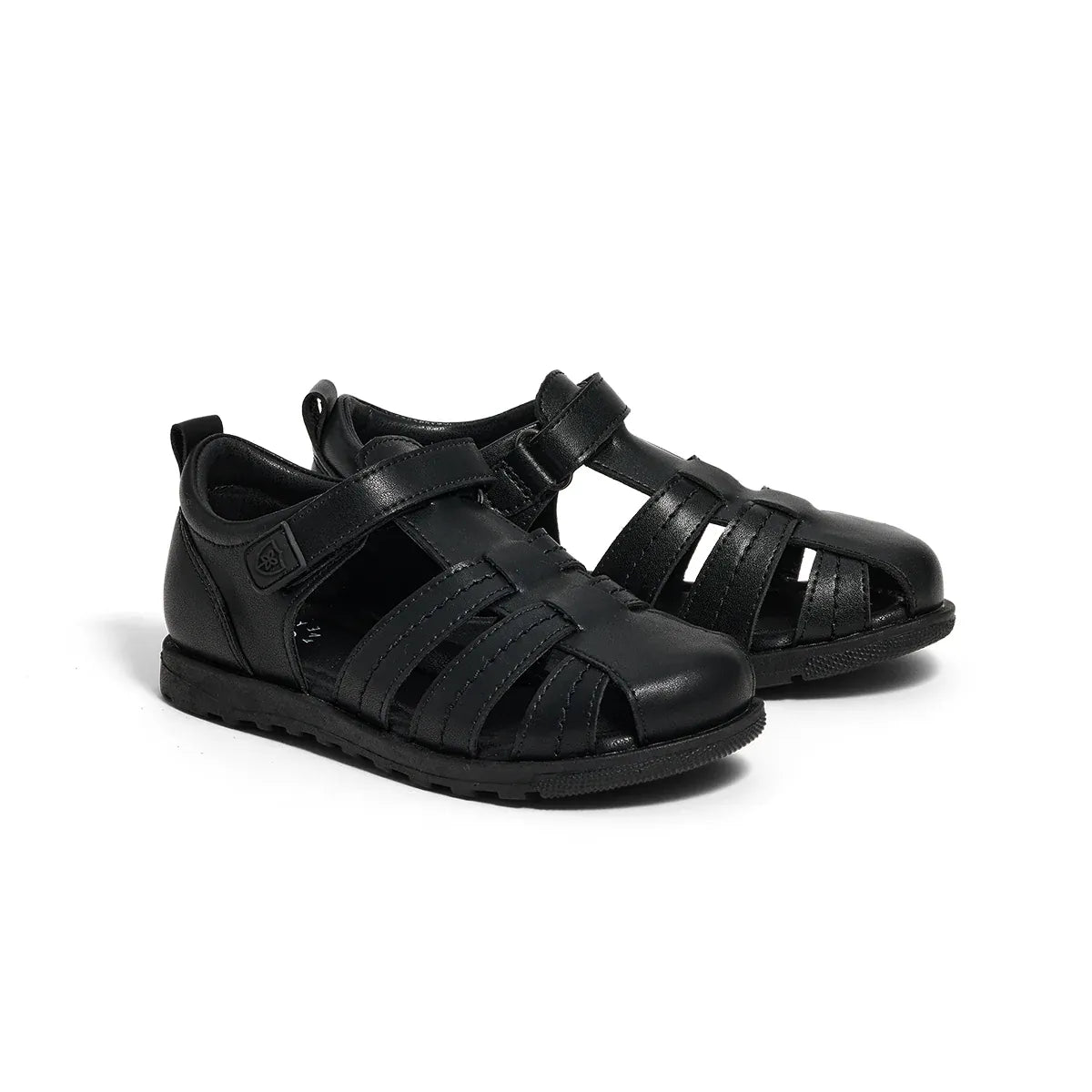 Pretty Brave Unisex Shoes APOLLO Black School Shoe