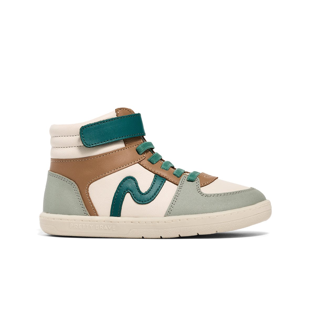 Pretty Brave Unisex Shoes Hi-Top in Forest