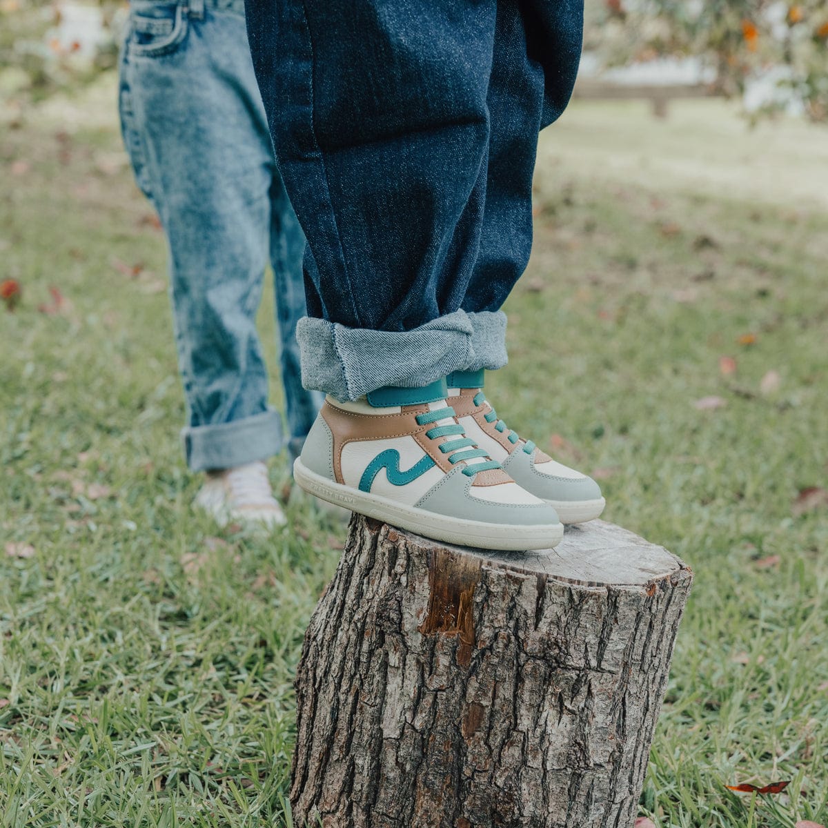 Pretty Brave Unisex Shoes Hi-Top in Forest