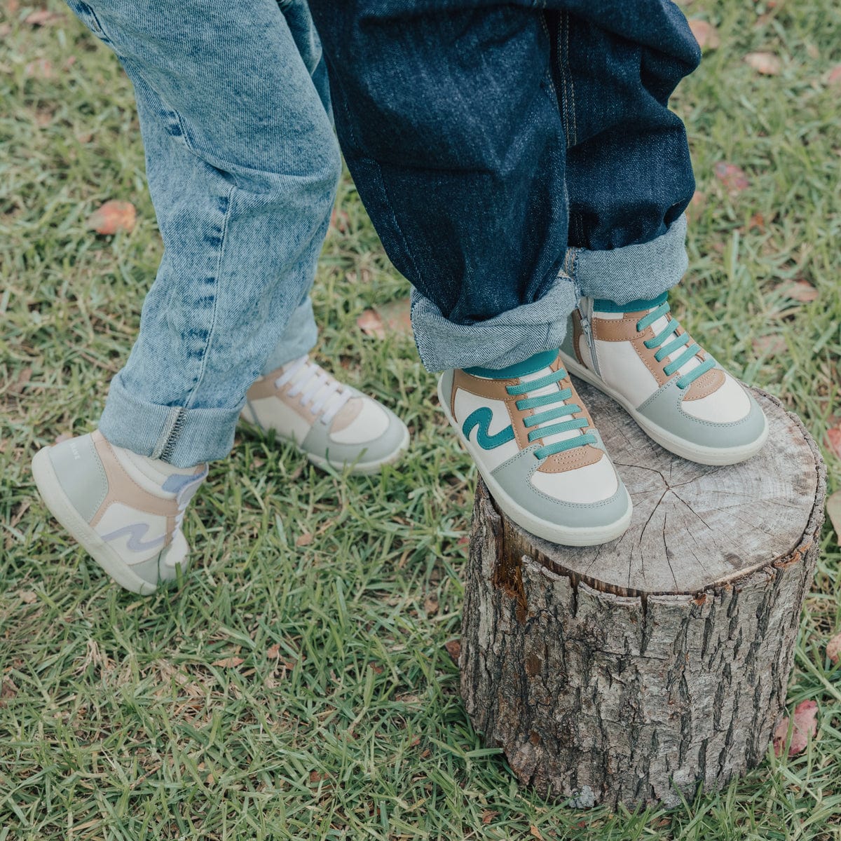 Pretty Brave Unisex Shoes Hi-Top in Forest