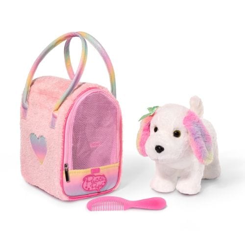 Pucci Pups Toys Pucci Pup Multi-Coloured Maltese in Pink Sparkly Bag