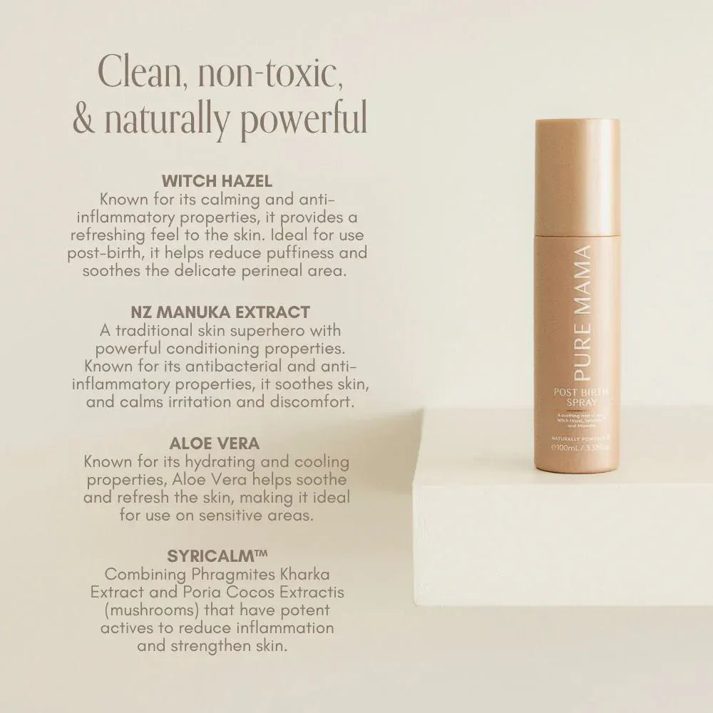 Pure Mama For Mum Birth & Postpartum Recovery Kit