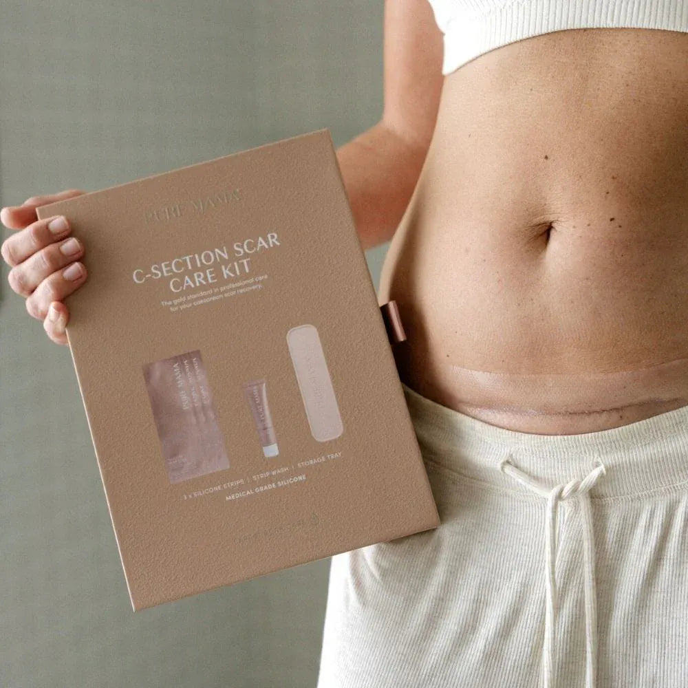 Pure Mama For Mum C-Section Scar Care Kit