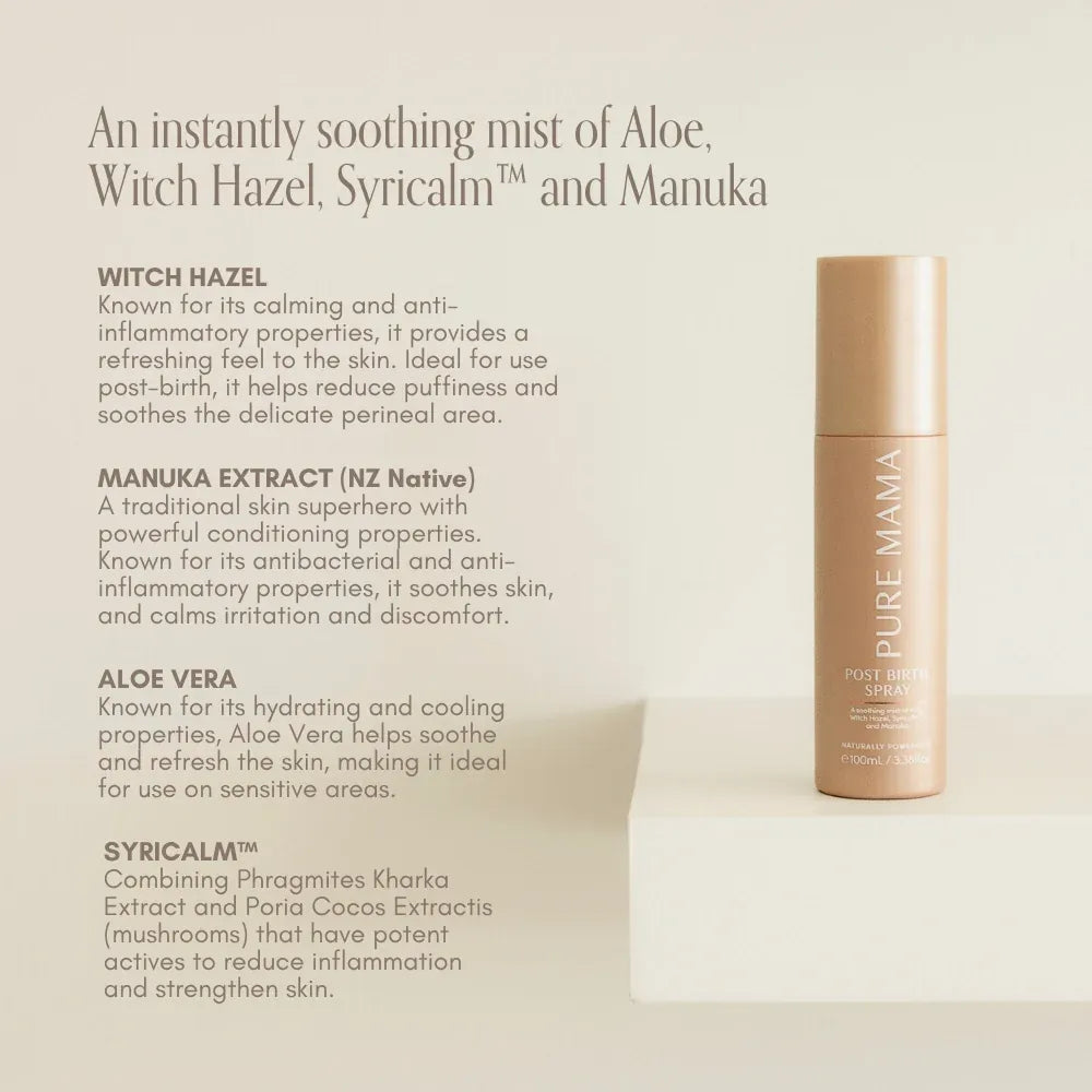 Pure Mama For Mum Post Birth Relief Spray