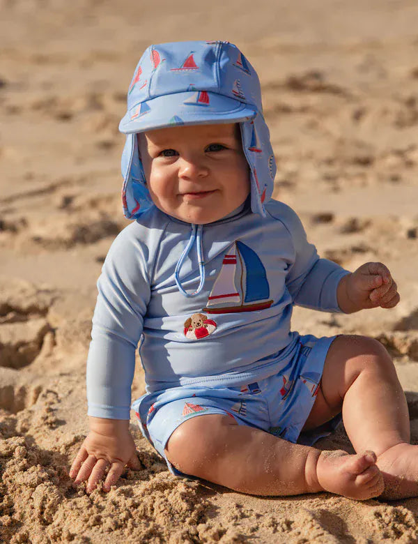 Purebaby Accessories Hats Sail Away Legionnaires Swim Hat