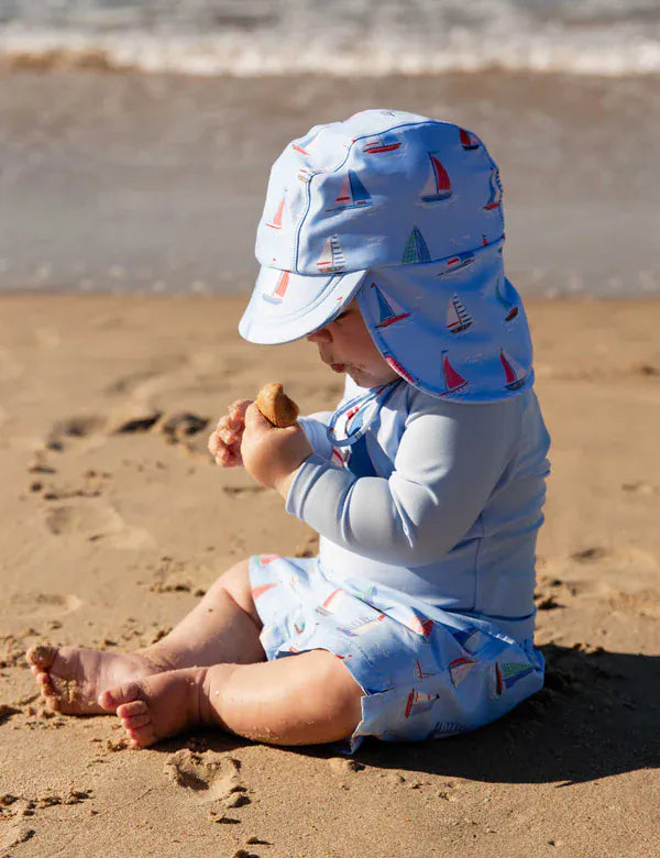 Purebaby Accessories Hats Sail Away Legionnaires Swim Hat
