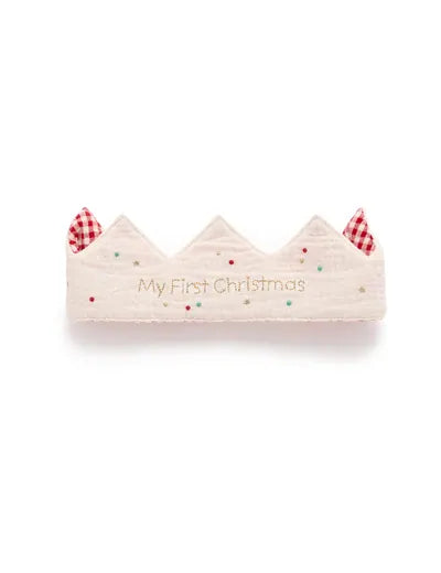Purebaby Accessory Hair My First Christmas Crown