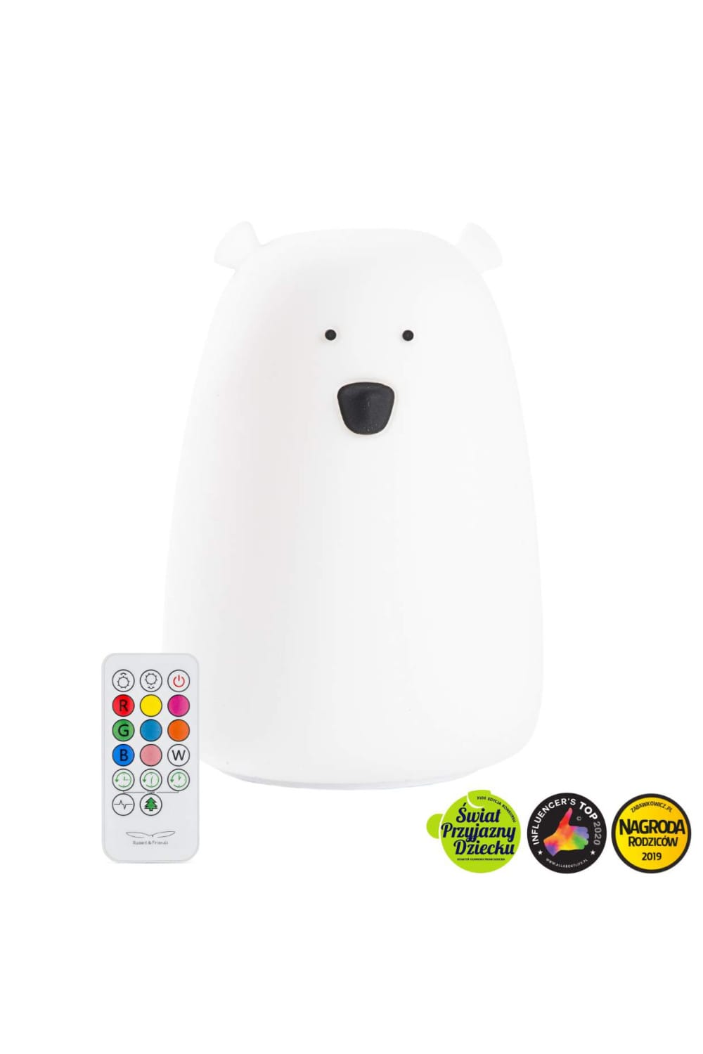 Rabbit & Friends Baby Accessory Big Bear Silicone Night Light