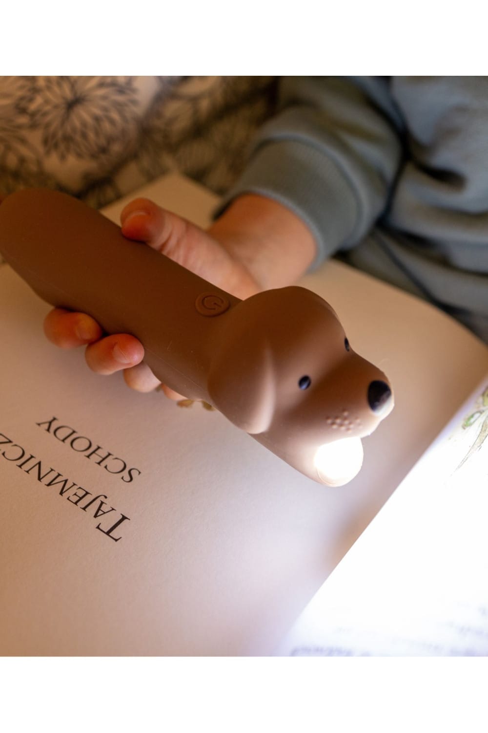 Rabbit & Friends Toys Silicone Buddy Dog Flashlight