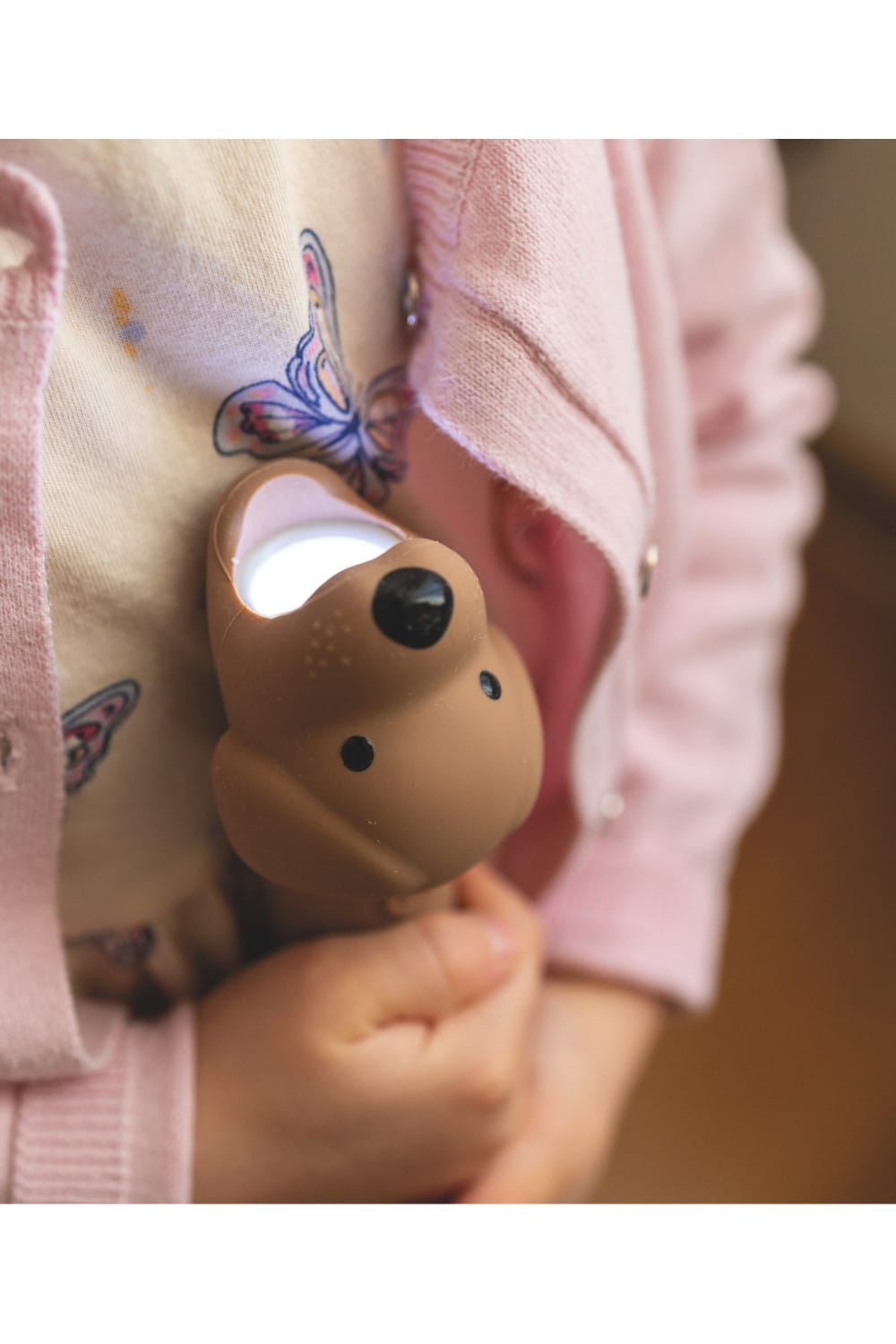 Rabbit & Friends Toys Silicone Buddy Dog Flashlight