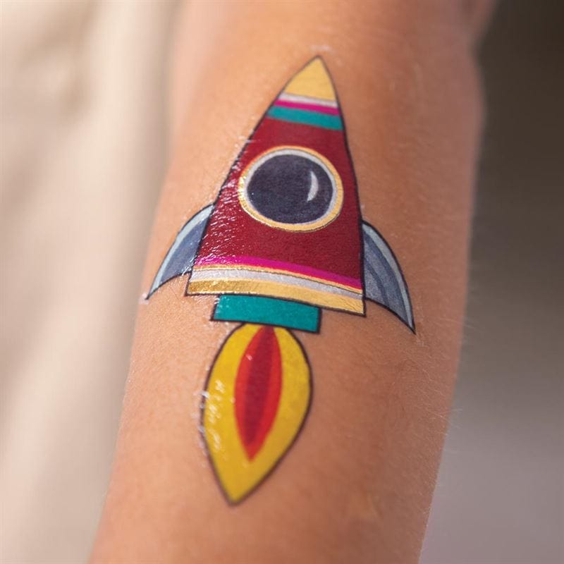 Rachel Ellen Toys To The Moon - Temporary Tattoo