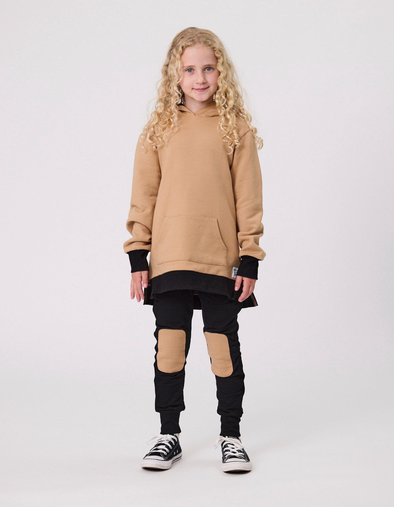 Rad Tribe Unisex Jumper Tribe Hood in Caramel