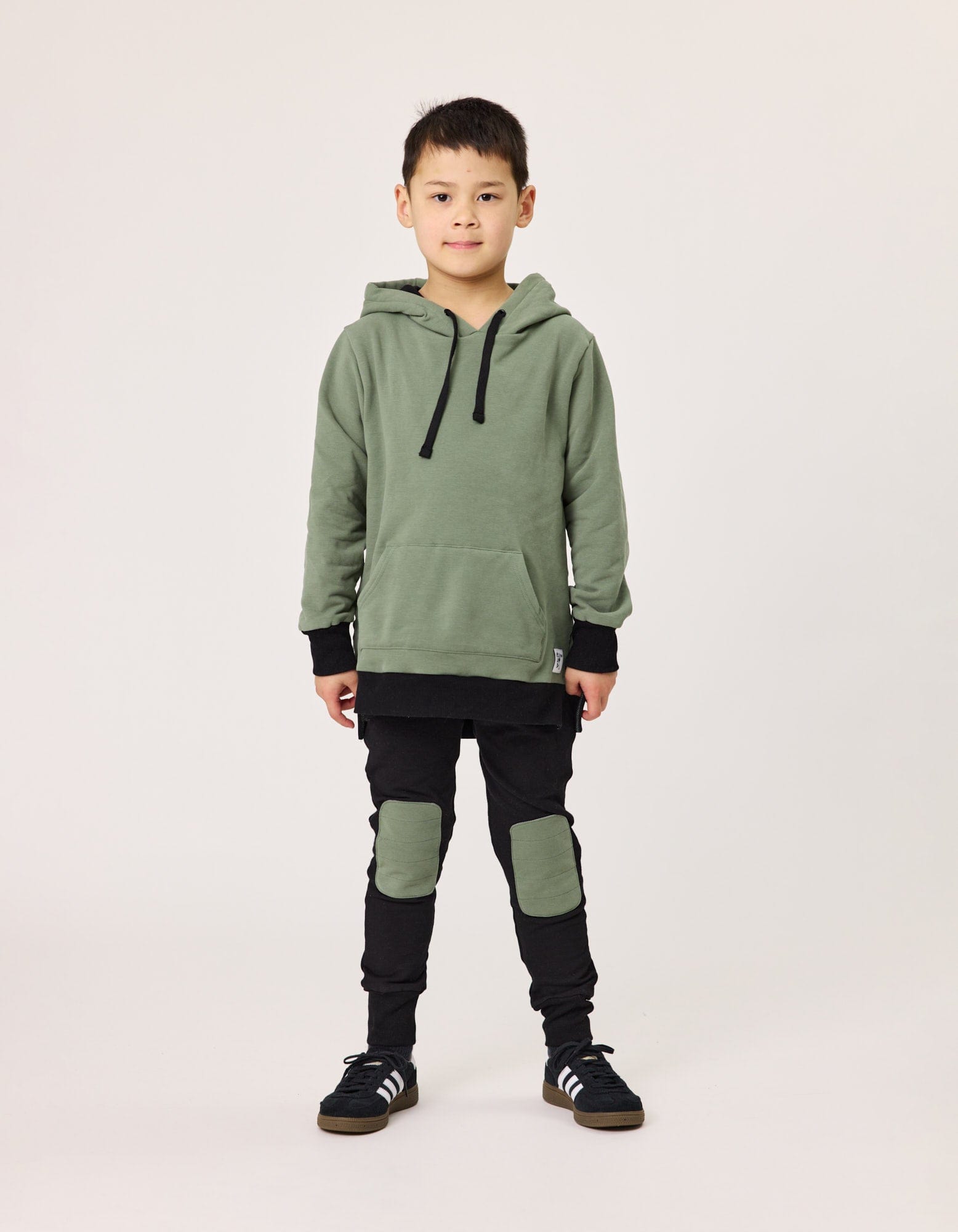 Rad Tribe Unisex Jumper Tribe Hood in Moss