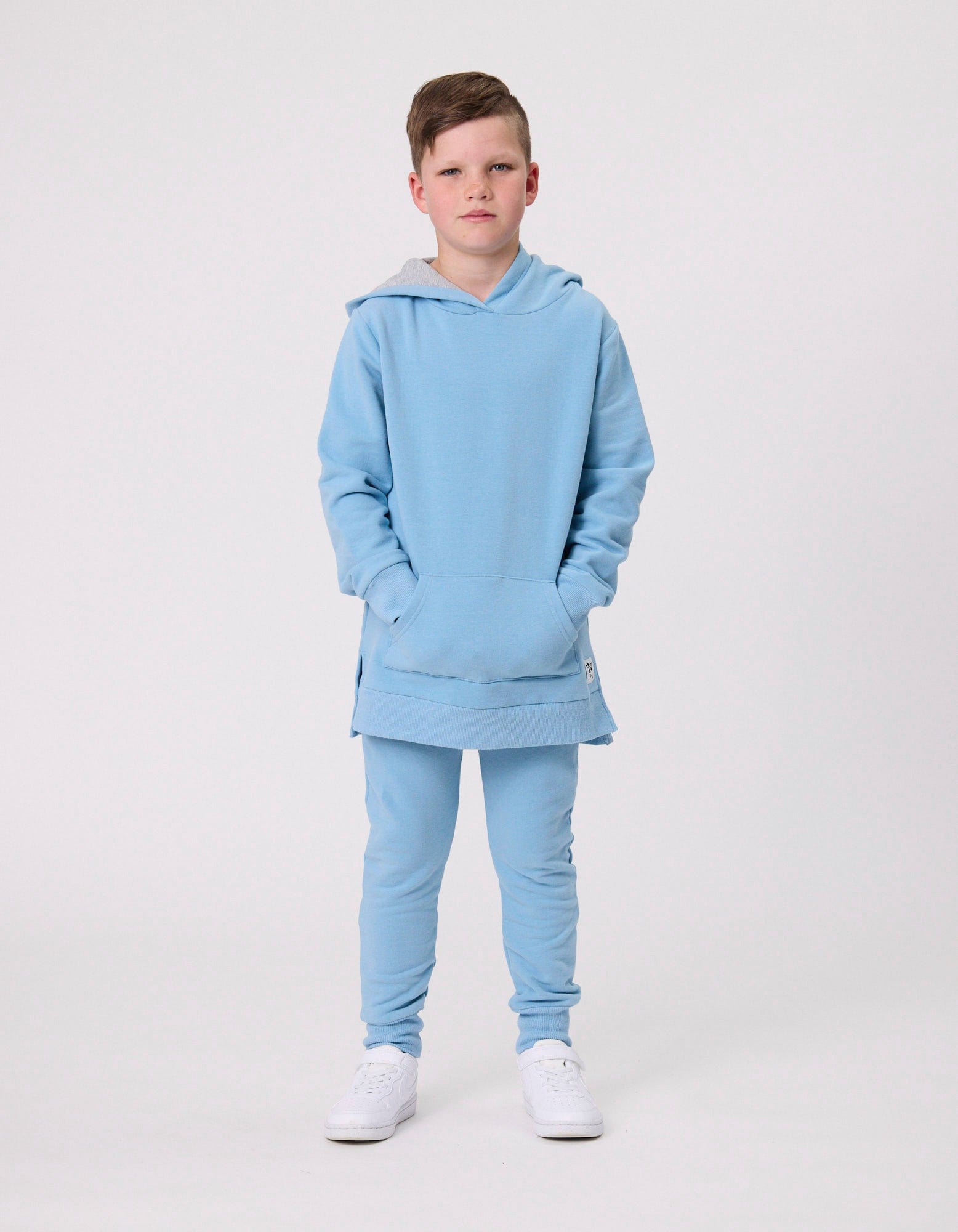 Rad Tribe Unisex Jumper Tribe Hood in Sky Blue