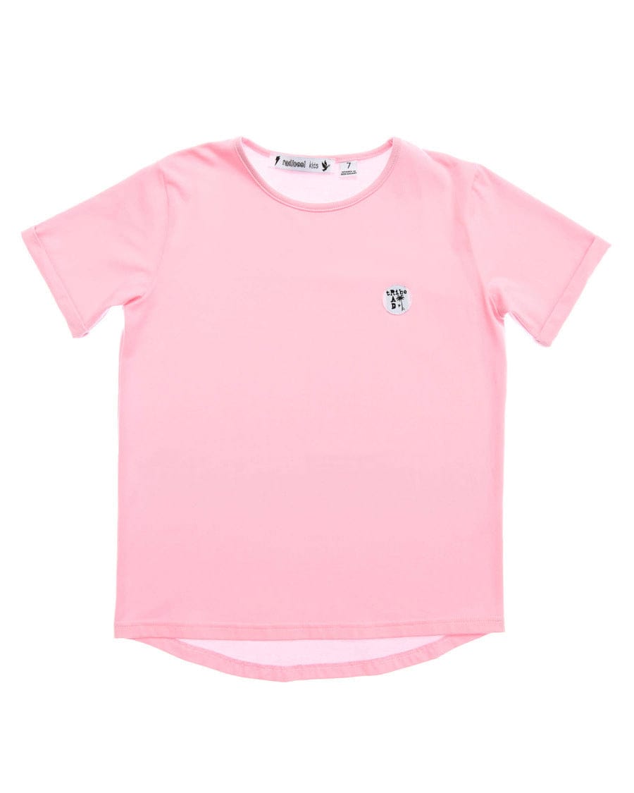 Rad Tribe Unisex T-shirt Rad Tribe Tee in Pale Pink