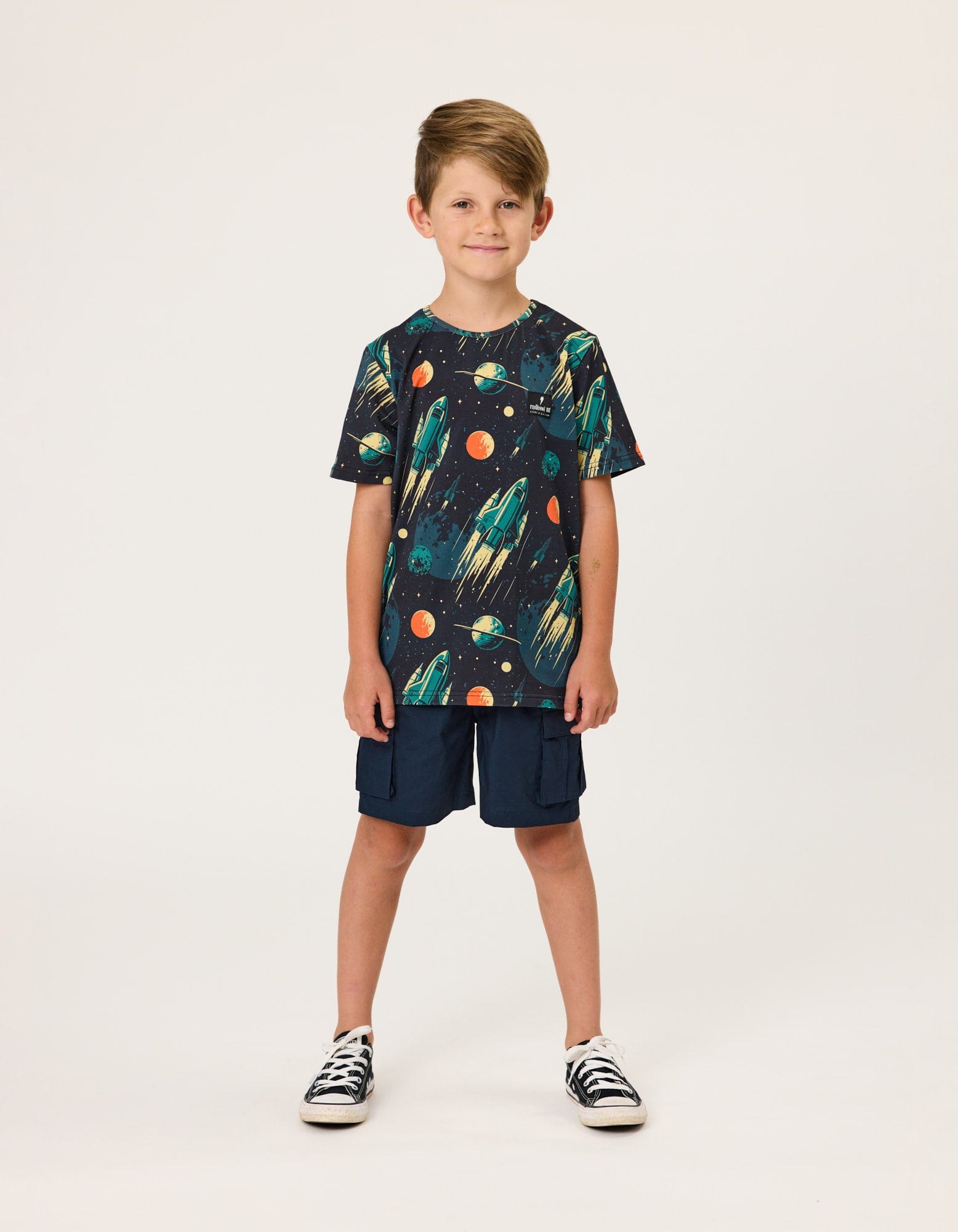 Radicool Dude Boys Bottoms Cargo Short in Navy
